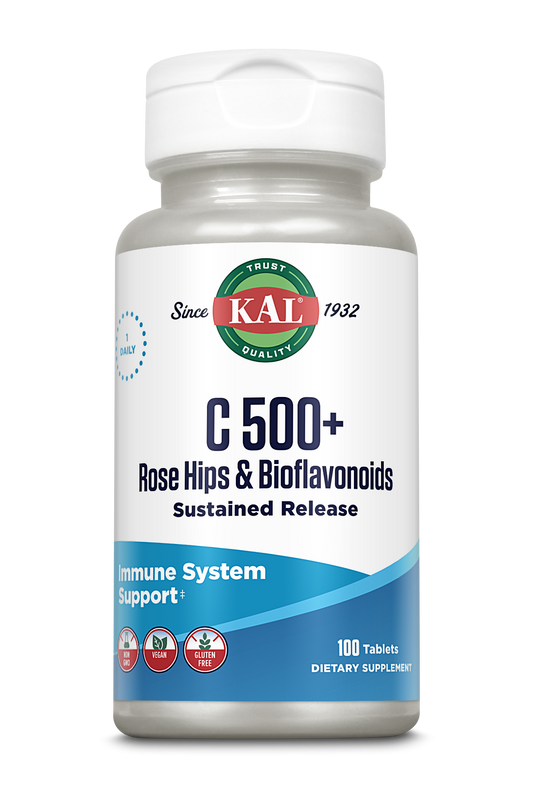 KAL C-500 w/RH & Bioflavonoids Sustained Release 500mg | 100ct