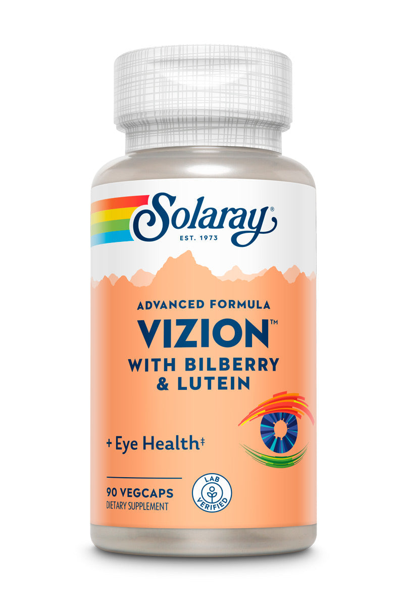 Solaray Vizion, Veg Cap (Btl-Plastic) 42mg | 90ct