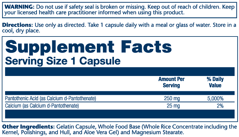 Pantothenic Acid