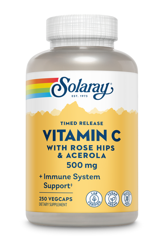 Vitamin C With Rose Hips & Acerola 500mg 250 ct