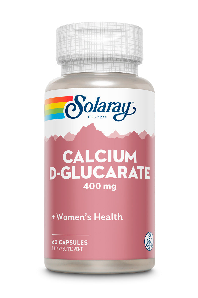 Solaray Calcium D-Glucarate, Capsule (Btl-Plastic) 400mg | 60ct