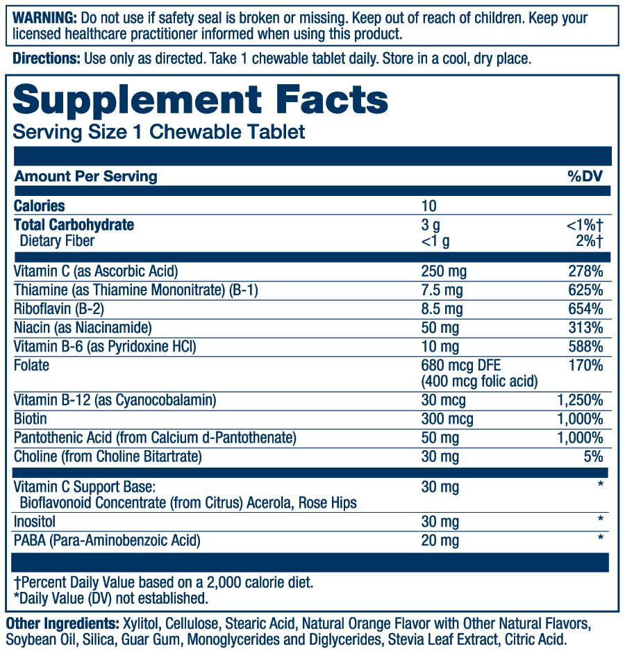 Vitamin B-Complex - Orange