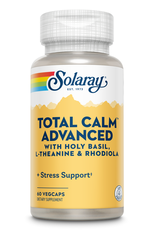 Solaray Total Calm Advanced Veg Capsules | 60 Count