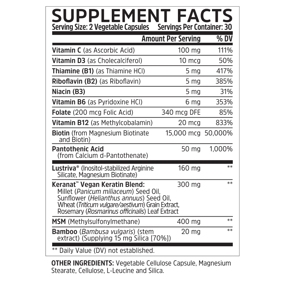 Zhou Nutrition Hairfluence