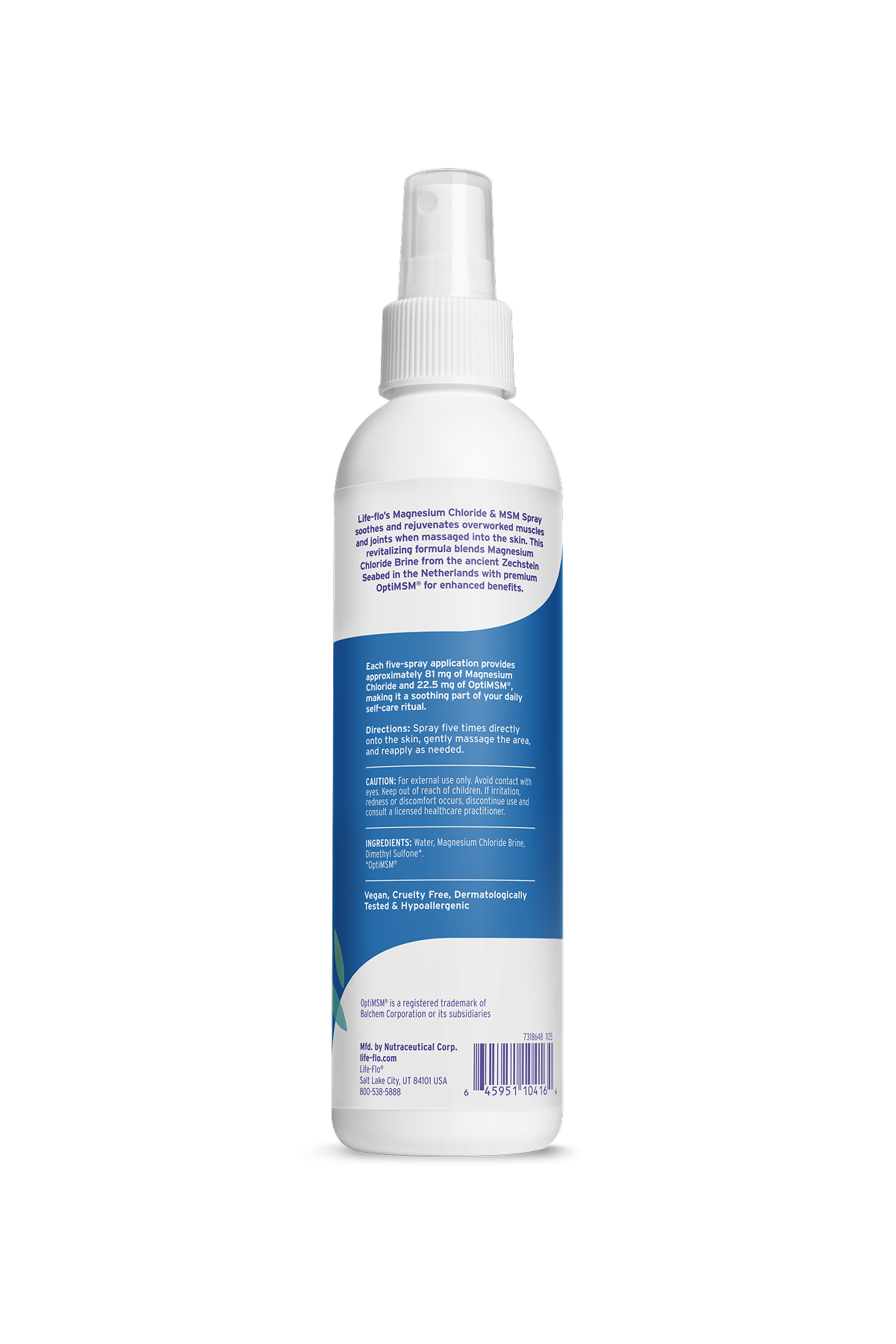 Magnesium Chloride & MSM Spray