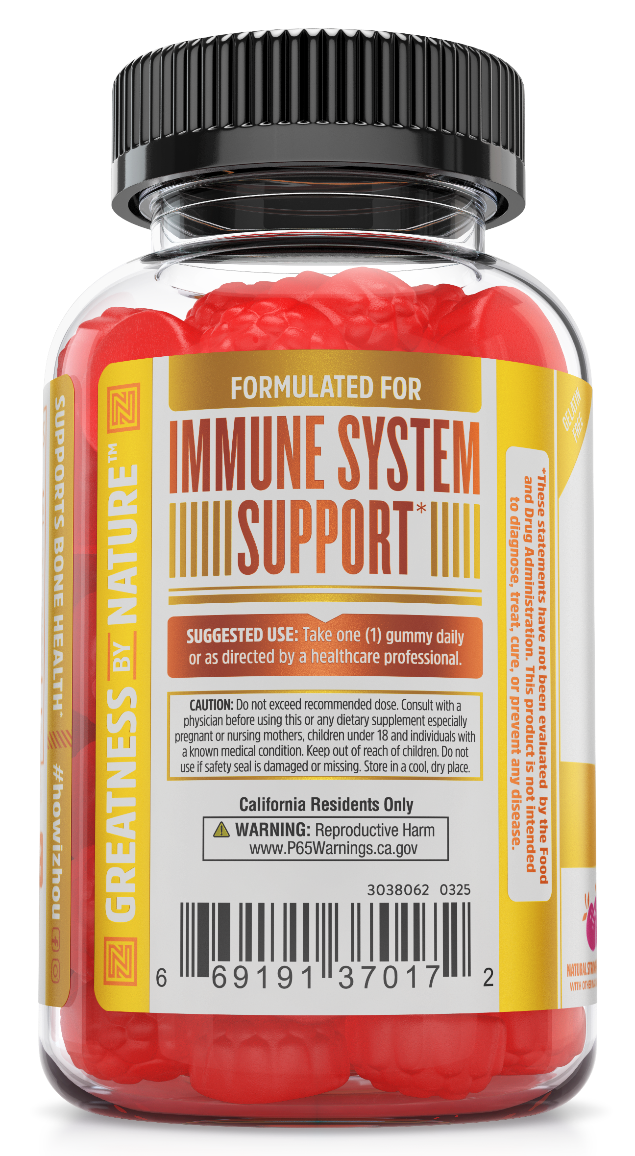 Zhou Nutrition D3 + K2 Gummies