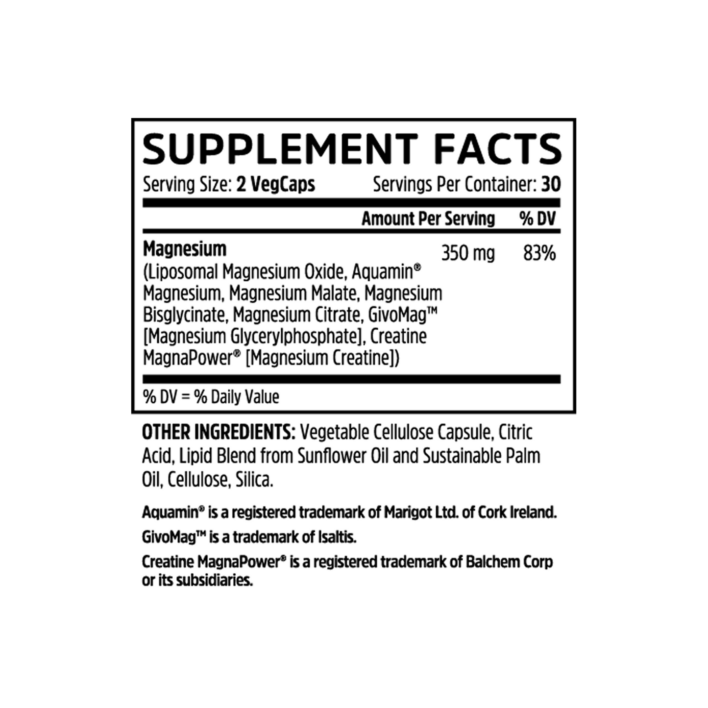 Advanced Magnesium