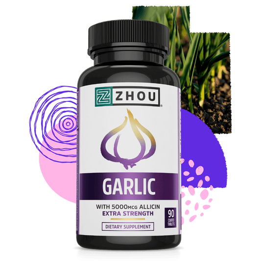 Zhou Nutrition Garlic with Allicin