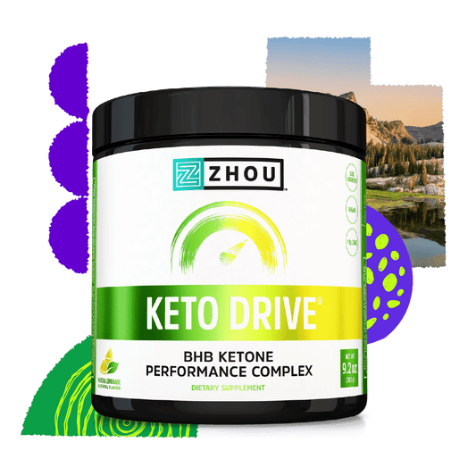 Zhou Nutrition Keto Drive - Matcha Lemonade