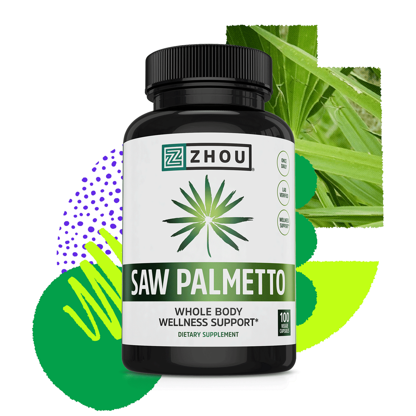 Zhou Nutrition Saw Palmetto