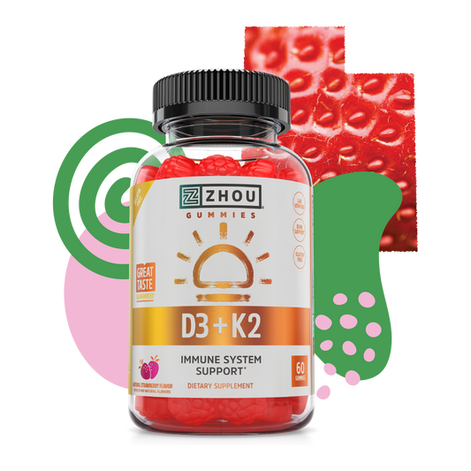 Zhou Nutrition D3 + K2 Gummies