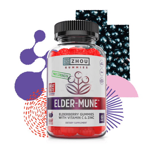 Zhou Nutrition Elder-Mune Elderberry Gummies