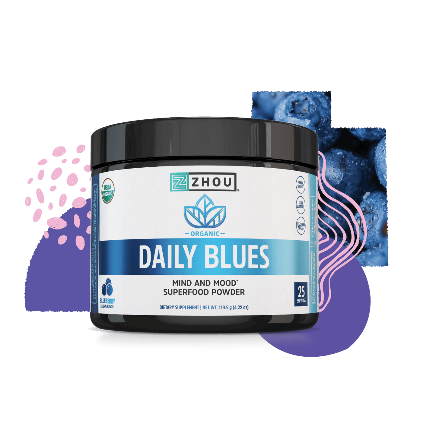 Zhou Nutrition Daily Blues