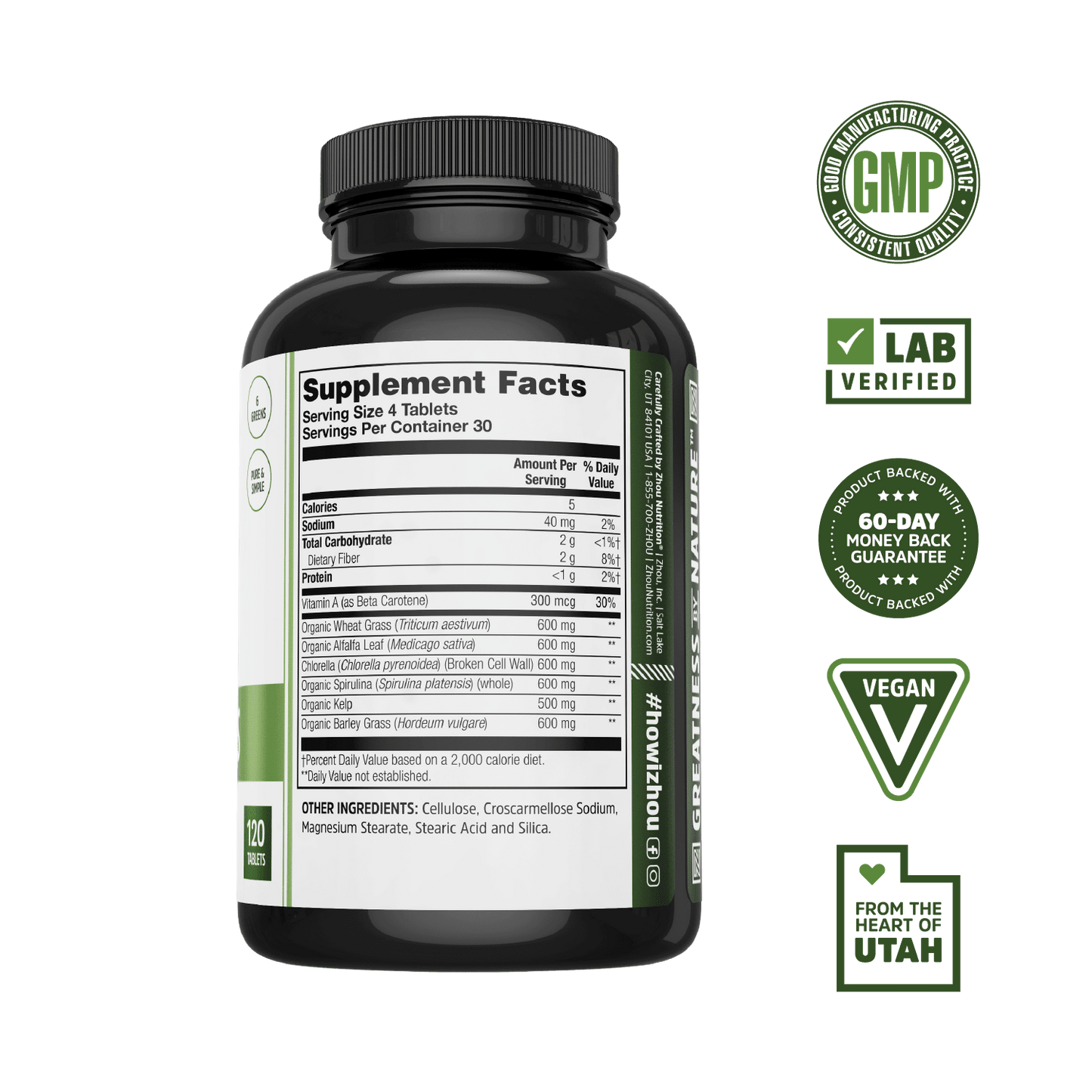 Zhou Nutrition Total Greens