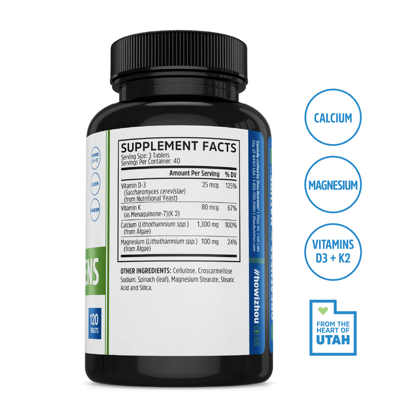 Zhou Nutrition Calcium Greens