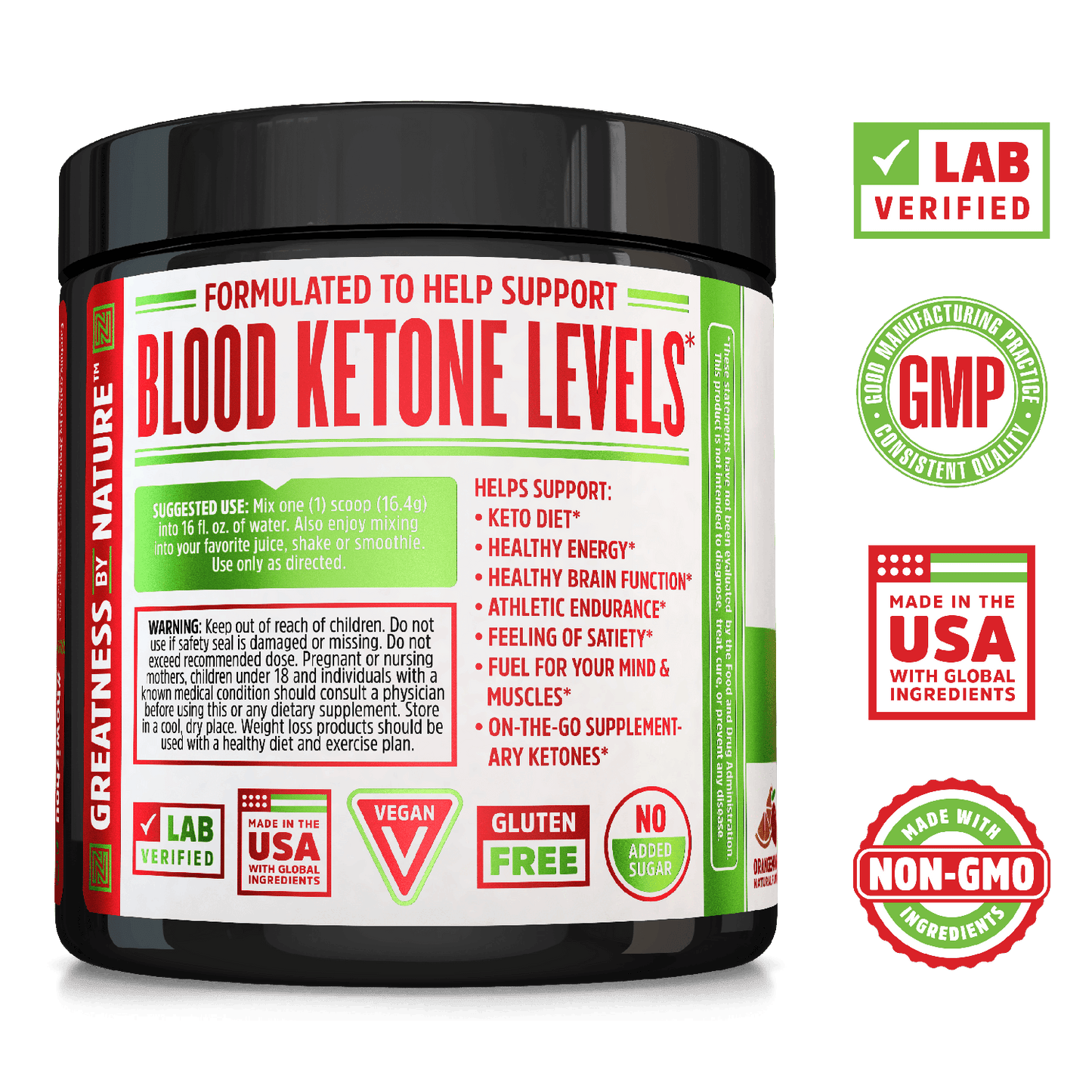 Zhou Nutrition Keto Drive - Orange Mango