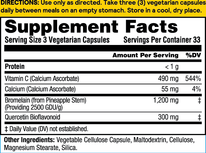 Bromelain Sinus Ease