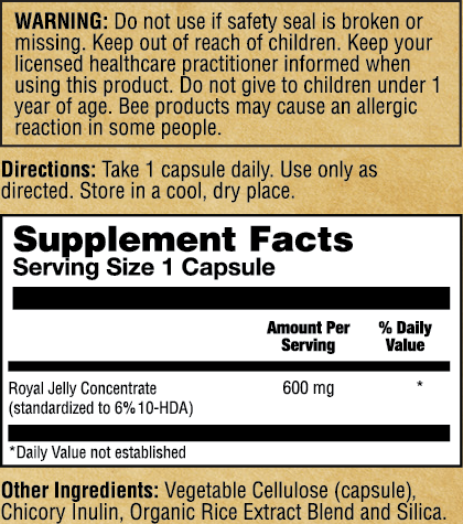 Royal Jelly 600