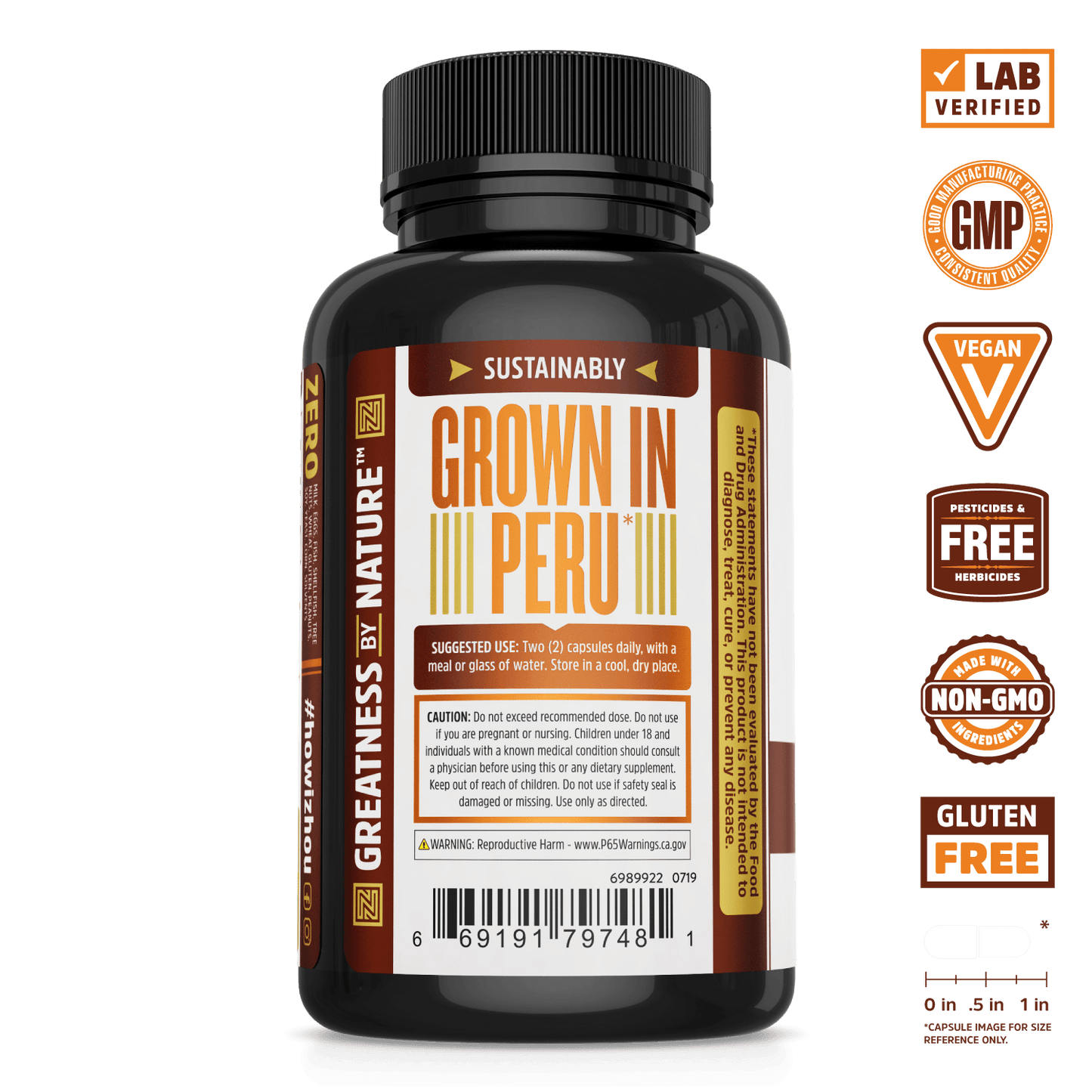 Zhou Nutrition Maca Root