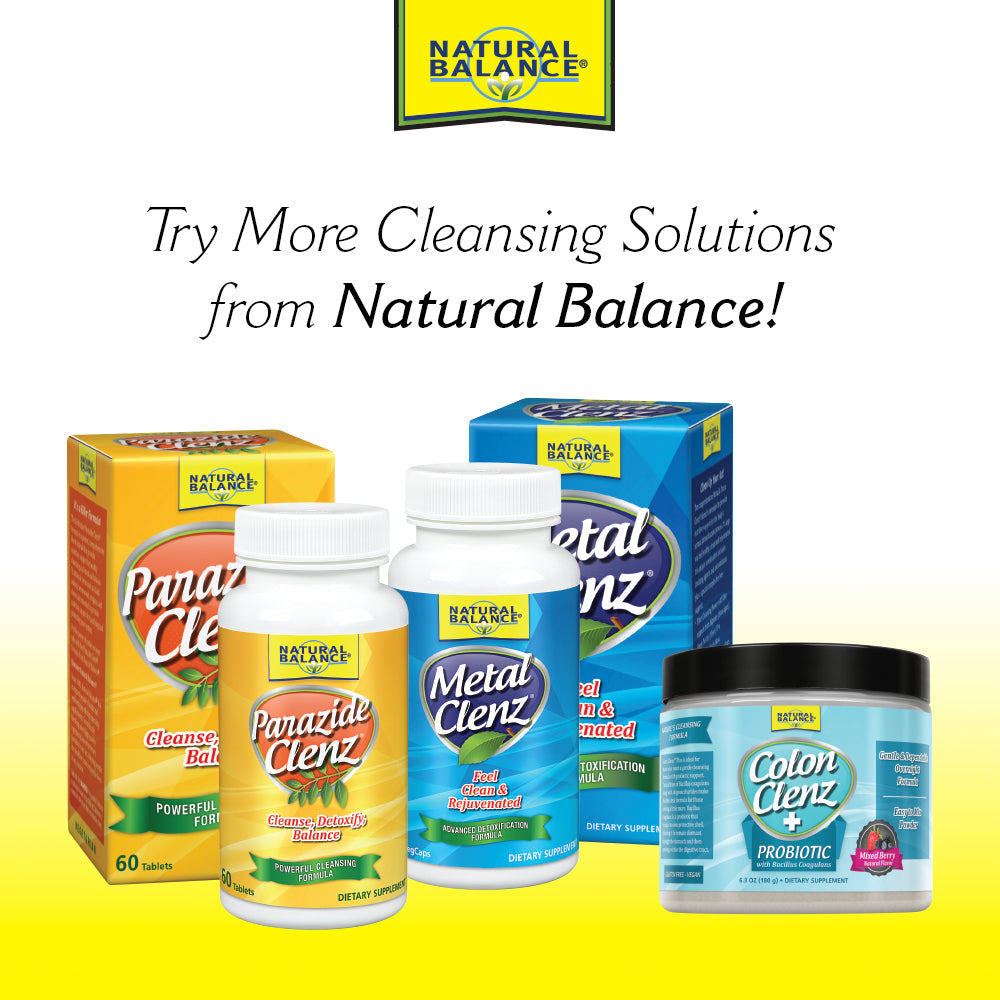 Natural Balance Colon Clenz, Herbal Colon Cleanse & Detox Supplement, Gentle & Dependable Overnight Formula 60ct (120 CT)
