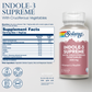 Solaray Indole-3 Supreme with Cruciferous Vegetables - Women's Health Support - DIM Plus Broccoli, Kale, and More - Lab Verified, 60-Day Guarantee - 30 Servings, 30 VegCaps