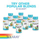 Solaray Nerve Blend SP-14 | Homeopathic Nutrients | Healthy Relaxation, Calming & Sleep Support | 50 Serv | 100 VegCaps