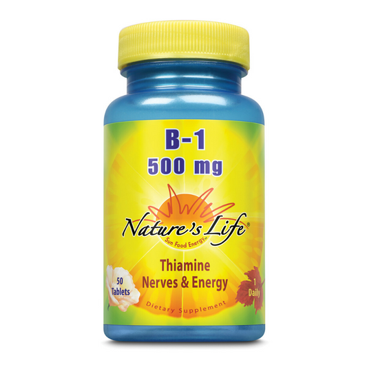 Nature's Life  Vitamin B-1 500 mg | 50 ct