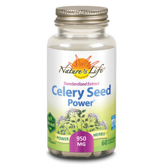 Nature's Life Zand, Celery Seed Power Capsule | 60 Count