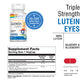 Solaray Triple Strength Lutein Eyes, 18 mg | Eye & Macular Health Support Supplement w/ Naturally Occurring Lutein and Zeaxanthin | Non-GMO (60 CT) (30 CT)