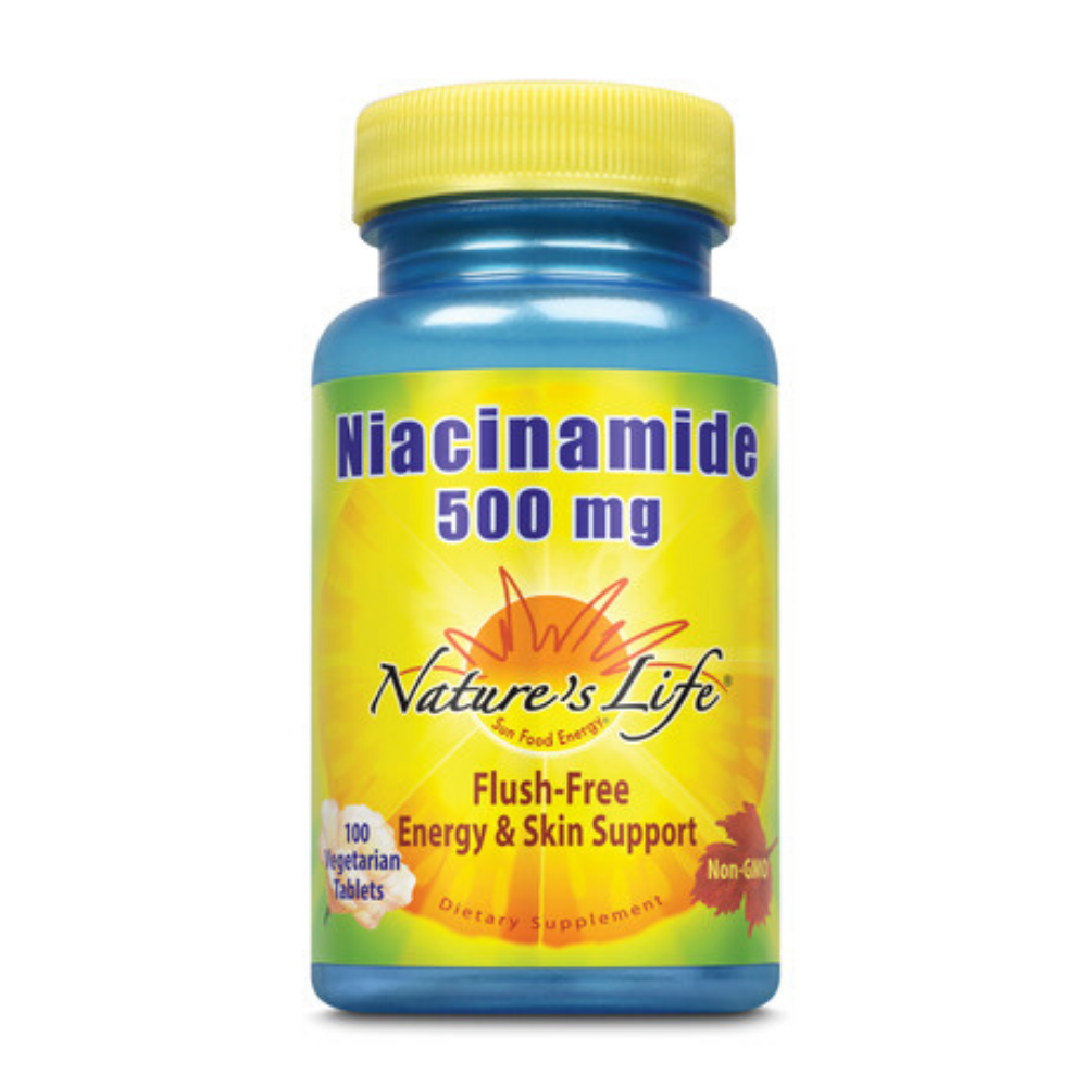 Nature's Life Niacinamide, 500 mg | 100 ct