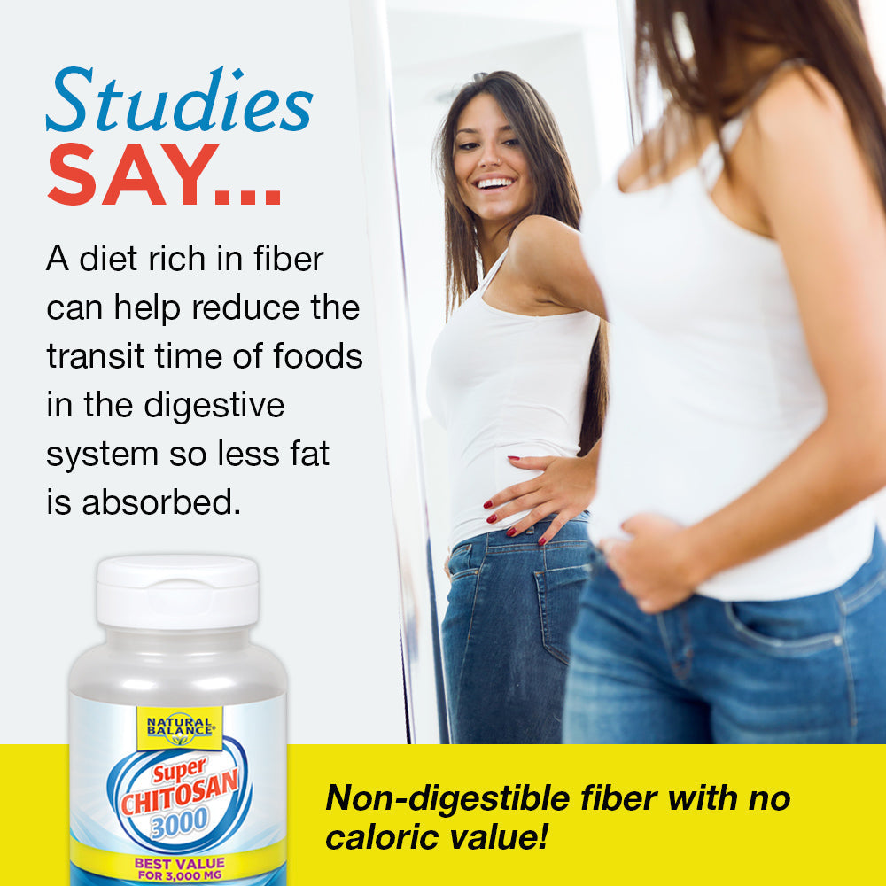 Natural Balance Super Chitosan 3000 | 120 VegCaps