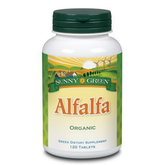 SUNNY GREEN Alfalfa Leaf, Tablet (Btl-Plastic) 500mg | 120ct