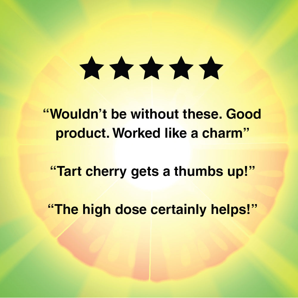 Nature's Life Tart Cherry 1200mg | Uric Acid Cleanse For Joint Comfort, Muscle Recovery & Sleep Support | With Anthocyanins & Polyphenols | 30 Tablets