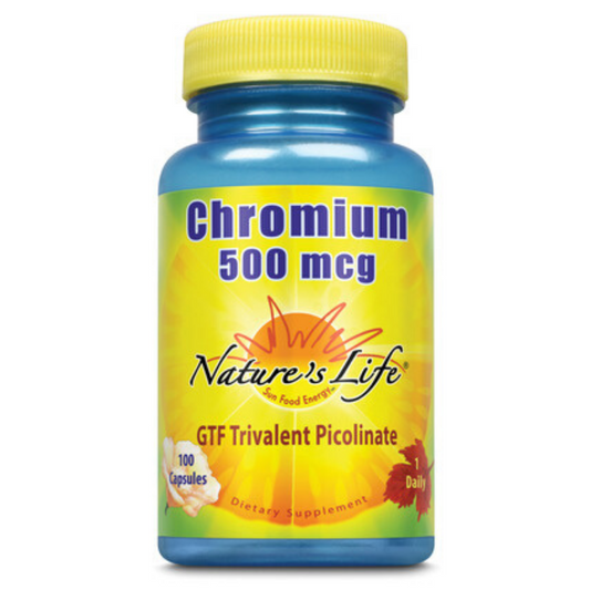 Nature's Life Chromium 500 mcg | 100 ct