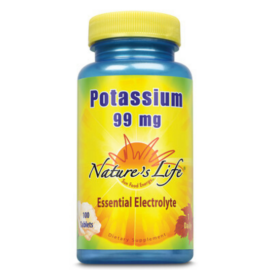 Nature's Life Potassium, 99 mg | 100 ct