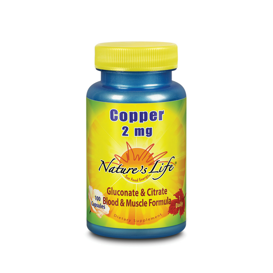 Nature's Life Copper Complex | 100 ct