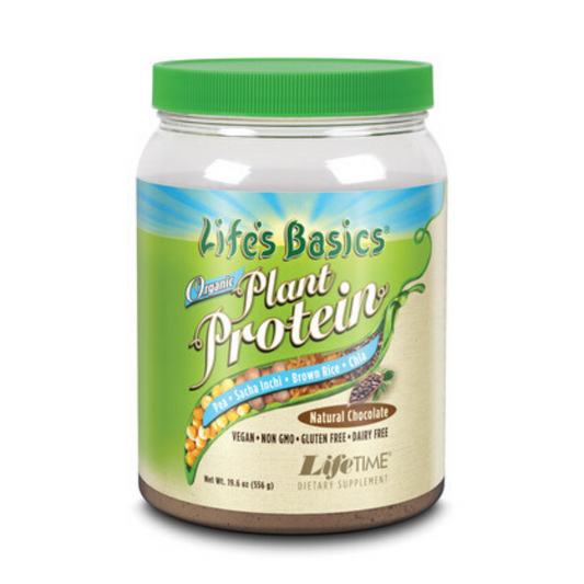 LifeTime Life's Basics Organic Plant Protein | 19.6 oz