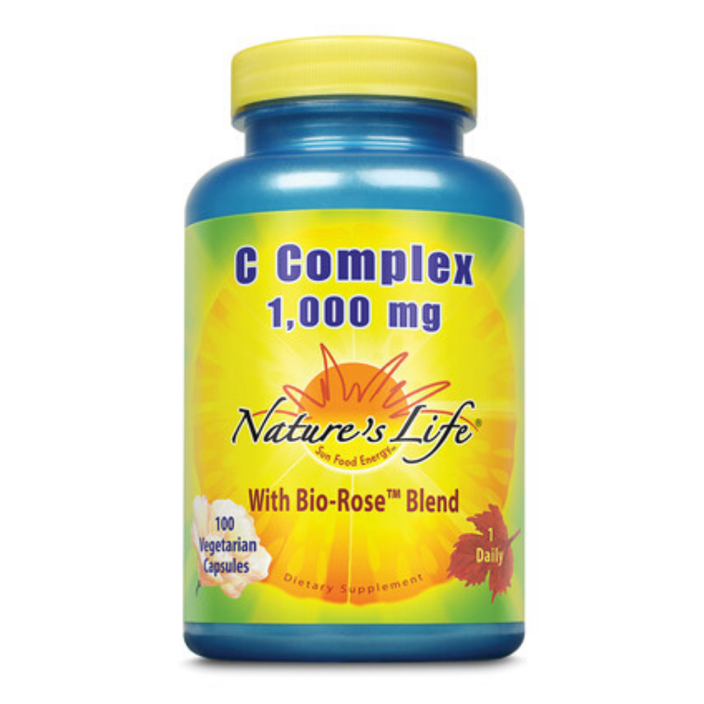 Nature's Life Vit C 1,000 mg Caps | 100 ct