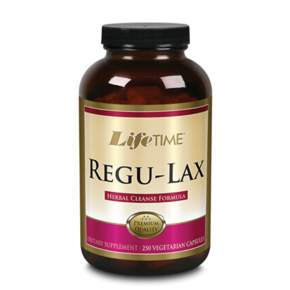 LIFETIME Regu-Lax, Veg Cap (Btl-Glass) | 250ct