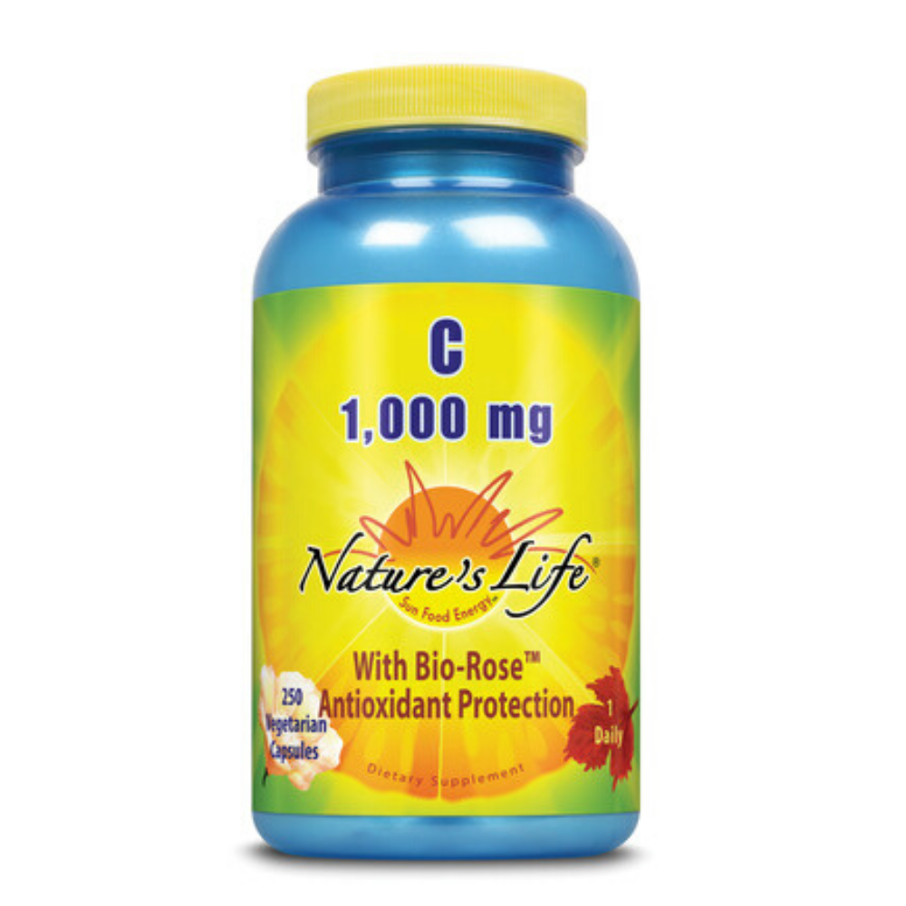 Nature's Life Vit C 1,000 mg Caps | 250 ct