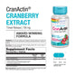 Solaray CranActin Cranberry Extract Timed-Release Formula | Urinary Tract Health | 30 VegCaps