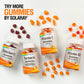 Solaray Organic Elderberry Gummies w/ Zinc & Vitamin C | Healthy Immune System Support | Gluten Free | 30 Serv, 60 Ct