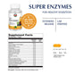 KAL Super Enzymes | Healthy Digestive Support | Digestive Enzymes and Herbs in Bi-Layer/Extended Release Formula | Lab Verified | 60 Tablets