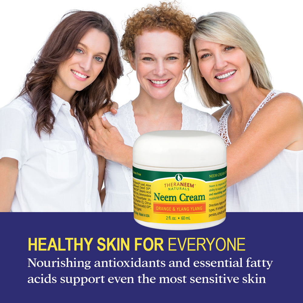 Neem Cream - Orange/Ylang : 33: Crm, Orange Ylang (Jar) 2oz