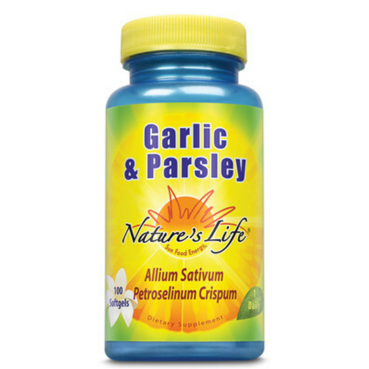 Nature's Life Garlic & Parsley | 100 ct