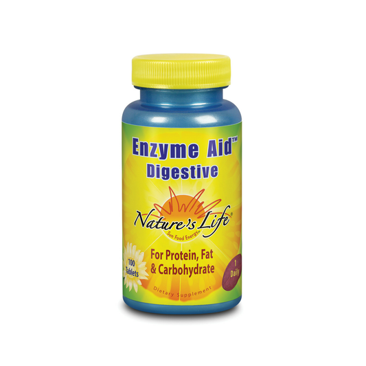 Nature's Life Enzyme Aid Digestive | 100 ct