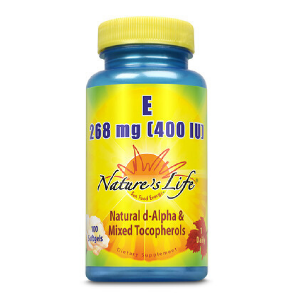 Nature's Life  Vitamin E, 400 IU | 100 ct