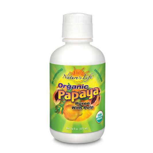 Nature's Life Papaya Puree Organic | 16 oz
