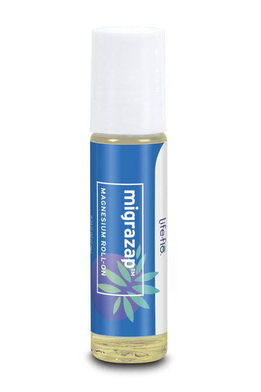 LIFE-FLO MigraZap(TM) Magnesium, Roll-On, Mint (Btl-Glass) 7ml