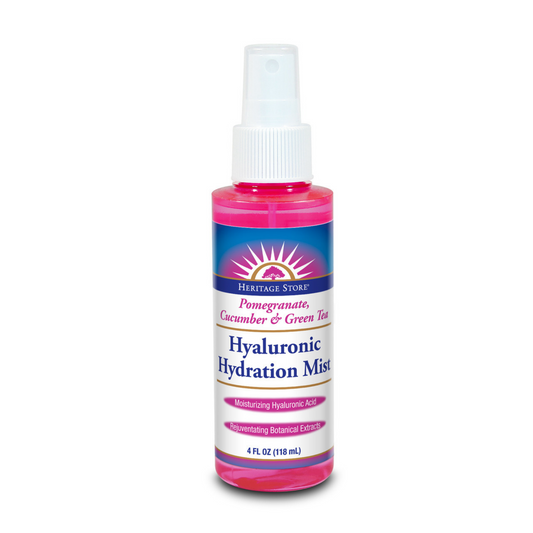 Heritage Store Hyaluronic Hydration Mist | Pomegranate | 1.8oz